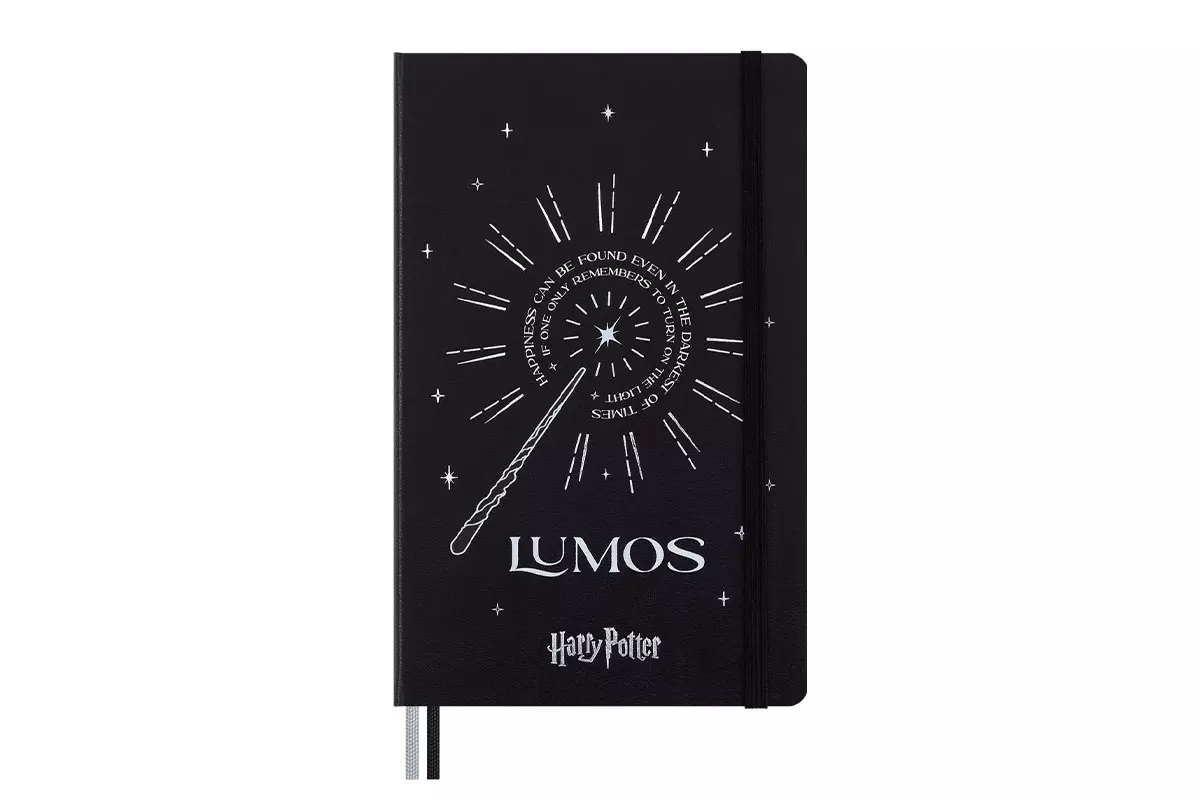 Een Moleskine Harry Potter Lumos Large Ruled Notebook LE koop je bij Moleskine.nl